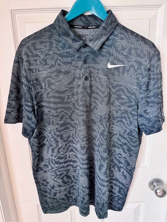 Nike Other - Mens Nike Dri Fit Short Sleeve Golf Polo Shirt Size Large